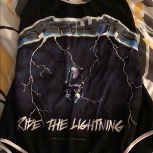 🖤Metallica Ride the Lightning bodysuit🖤